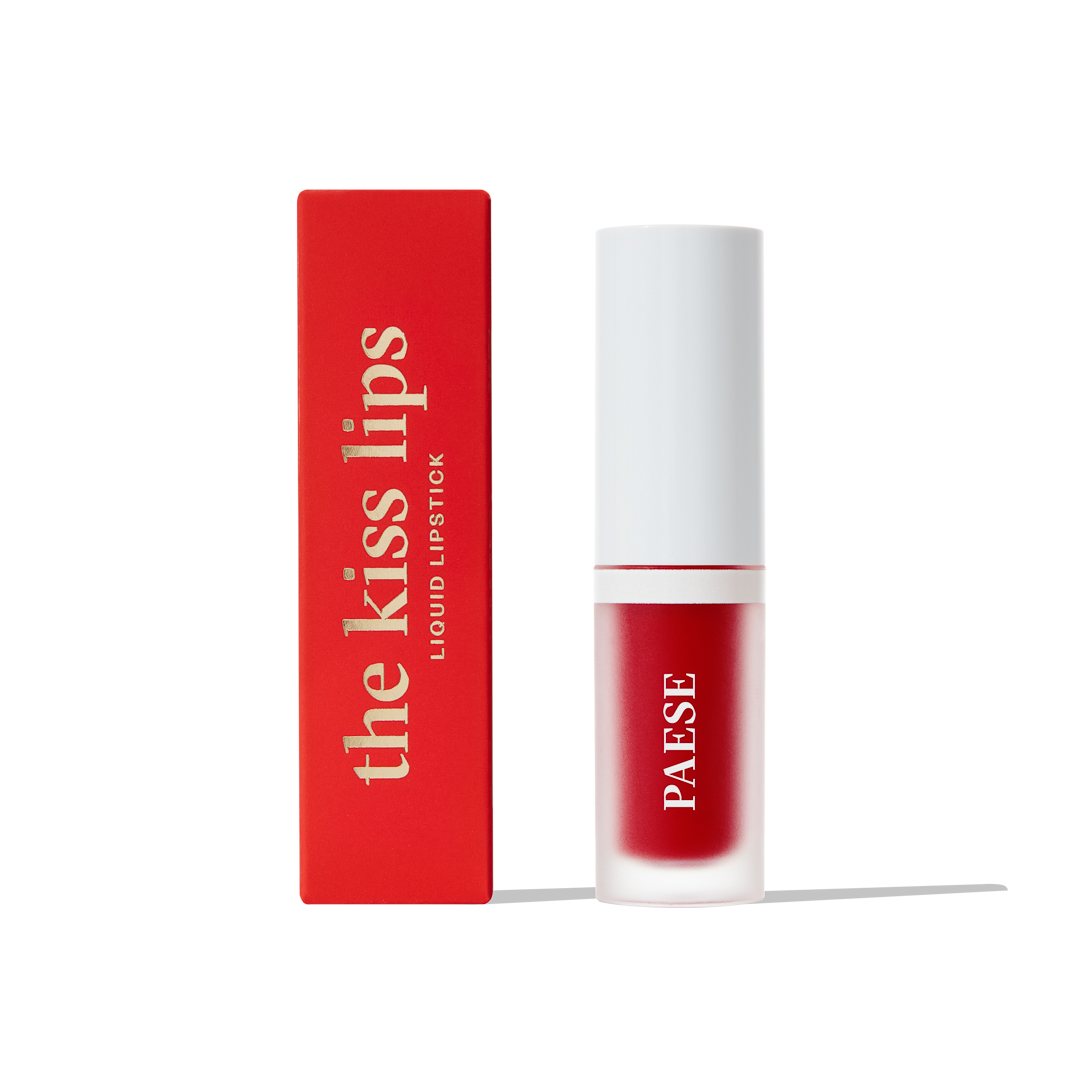 5902627624599_ THE KISS LIPS LIQUID LIPSTICK_ 06 CLASSIC RED (2)
